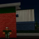 Fuel Station-man standing in Storage Hunters