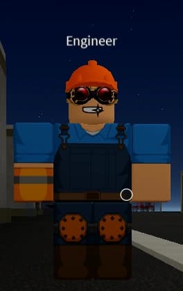 Engineer standing in Storage Hunters