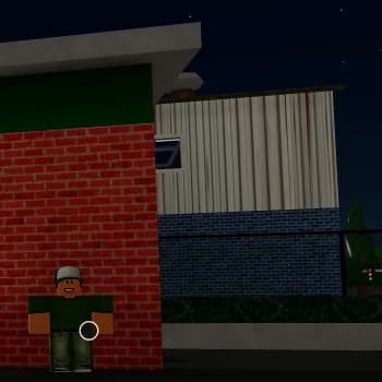 Fuel Station-man standing in Storage Hunters