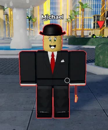 Michael NPC in Storage Hunters Open World