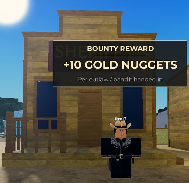 Sheriff NPC in Storage Hunters Open World