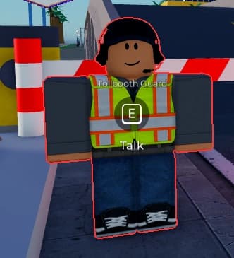Tollbooth Guard standing in Storage Hunters