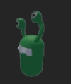 Green Doodle Alien
