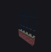 Half Wall Fence
