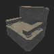 Stone Single Sofa